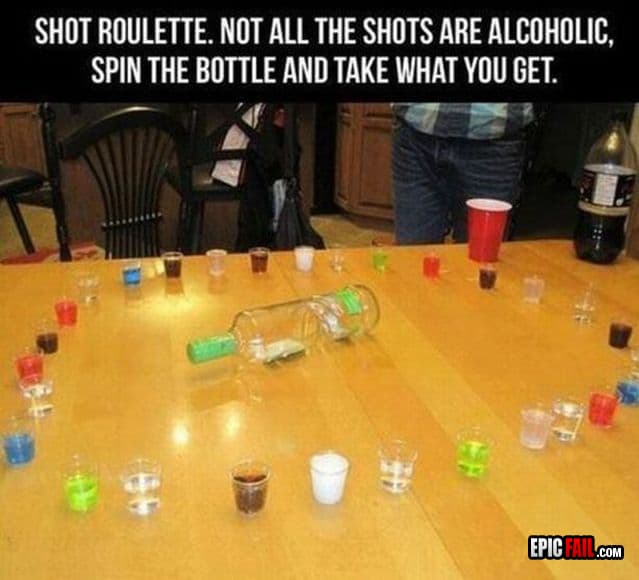 Moment: drinking Game WIN
