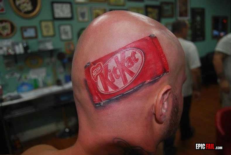 Caught on camera: epic Tattoo FAIL