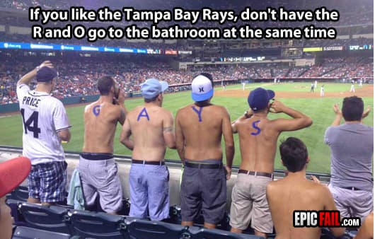 Watch: bathroom Break FAIL