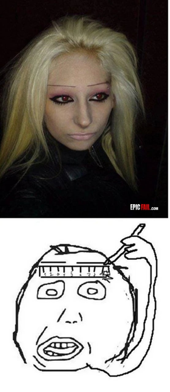 Scene: eyebrows FAIL