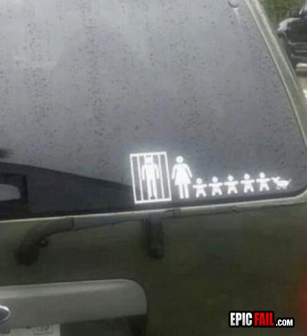 Scene: family Pride FAIL
