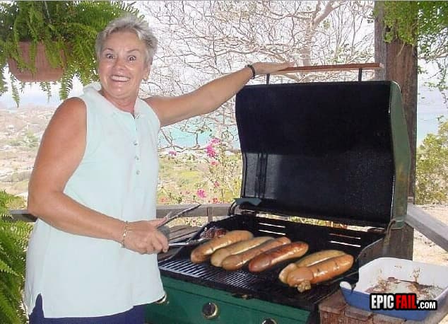 Clip: grilling Photo FAIL