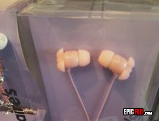 Clip: headphones Design FAIL