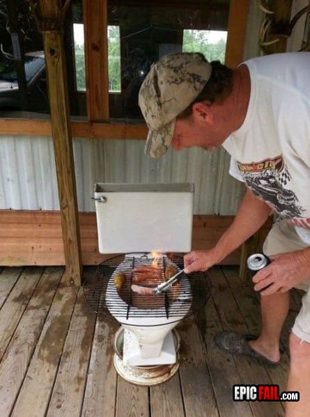 Clip: redneck Grill FAIL