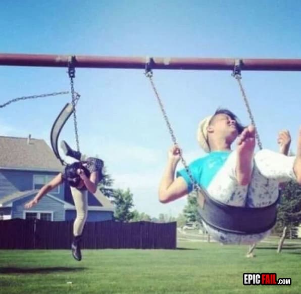 Moment: swing FAIL