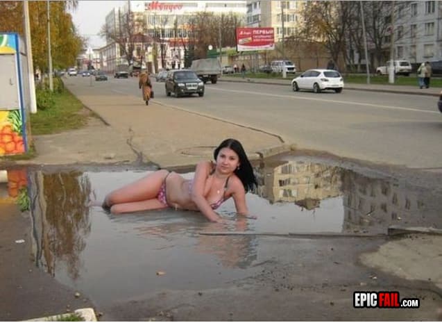 Scene: amateur Model FAIL