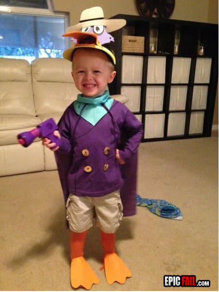 Moment: darkwing Duck Costume WIN