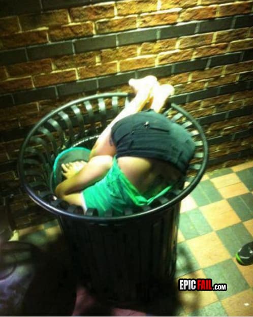 Clip: drinking FAIL
