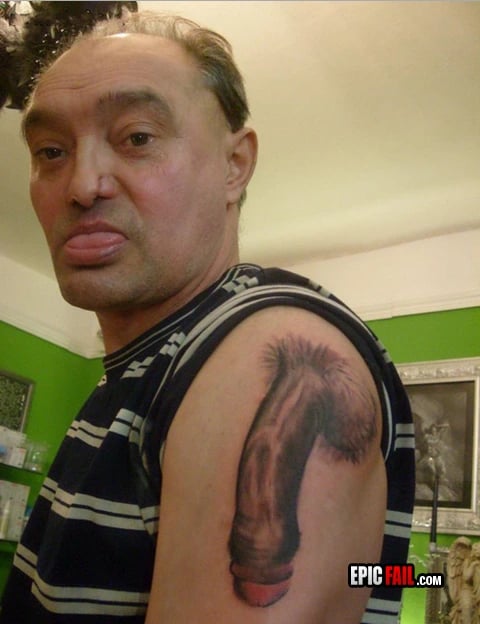 Clip: epic Tattoo FAIL