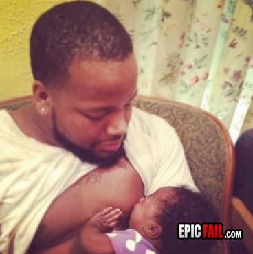 Watch: breast Feeding FAIL