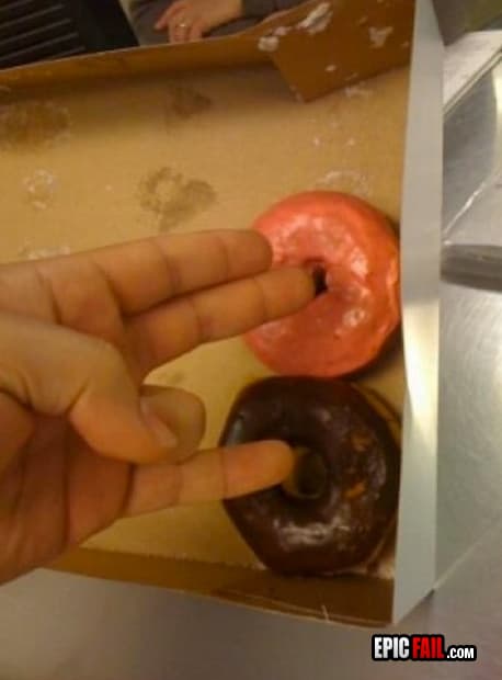 Scene: doughnut Humor WIN