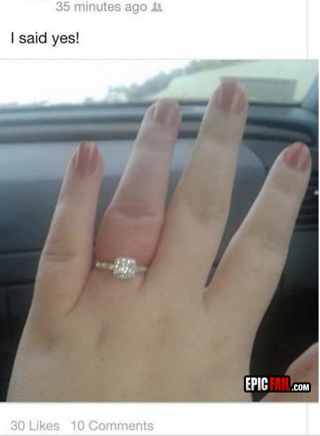 Scene: engagement Ring FAIL