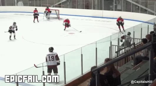 Watch: hockey Check FAIL