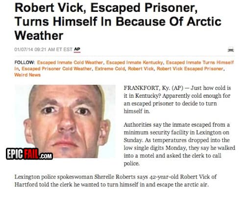 Scene: prisoner FAIL / Weather WIN