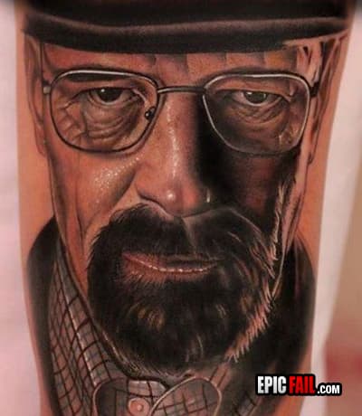 Caught on camera: breaking Bad Tattoo WIN