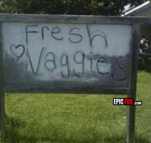 Watch: farmer's Market Sign FAIL