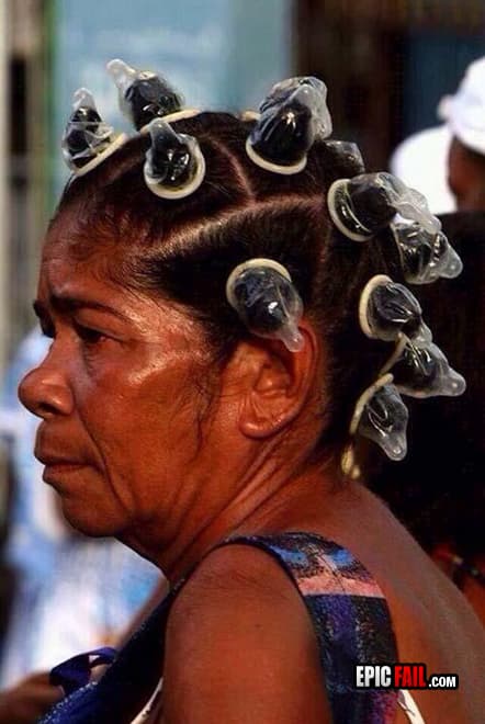 Scene: epic Hairstyle FAIL