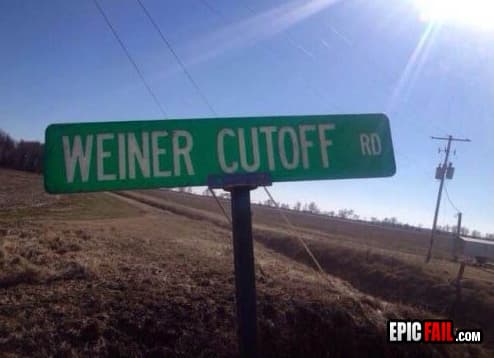 Clip: a Road Less Traveled – Sign FAIL