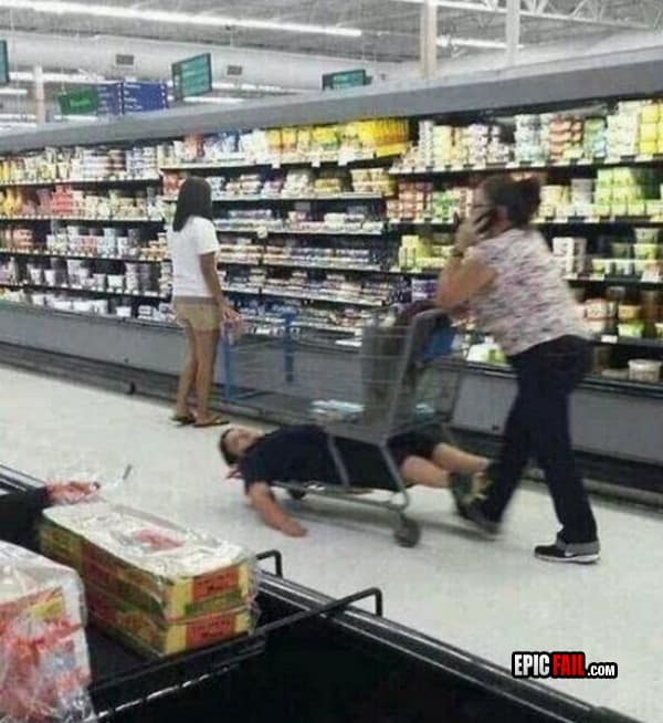 Caught on camera: behavior FAIL / Lazy WIN