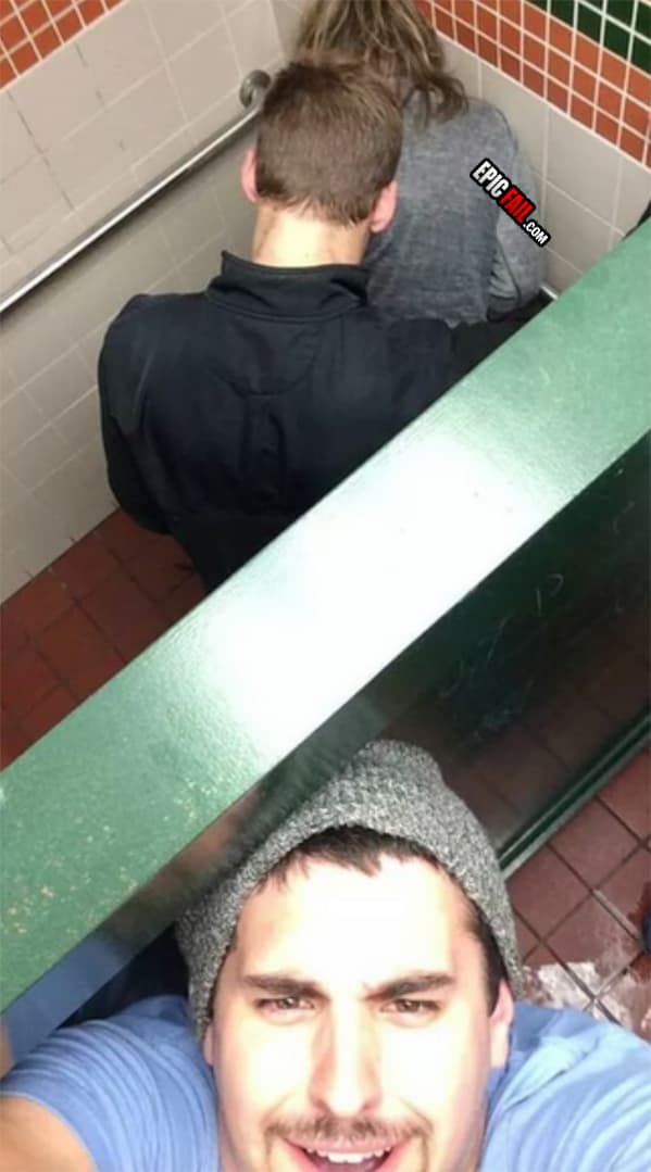 Watch: classy FAIL / Selfie WIN