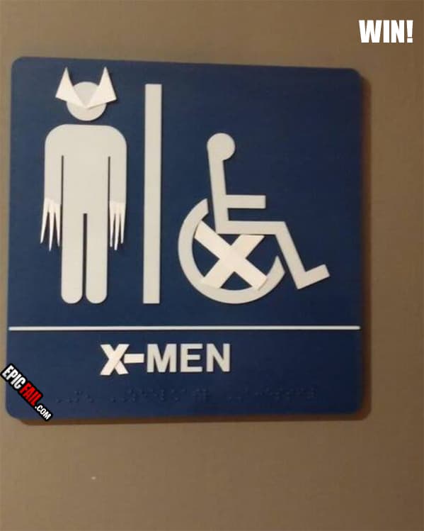 Scene: bathroom Sign Modification WIN