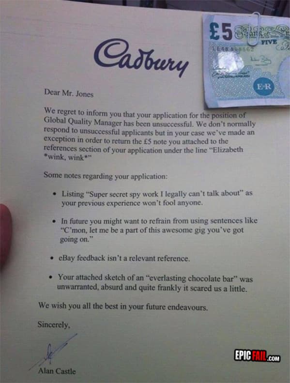 Clip: getting The Job FAIL / Troll Job Application WIN