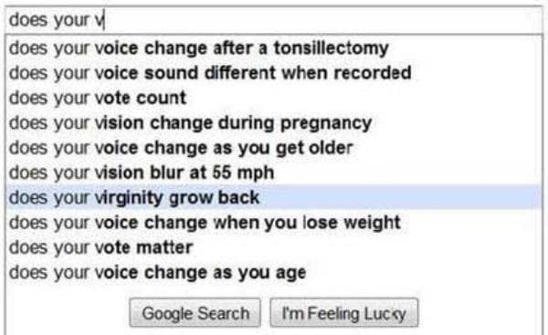 Does Your Virginity… — fail moment