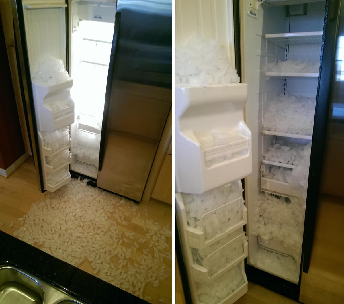 “Does Your Fridge Have an Ice Maker?” — fail moment