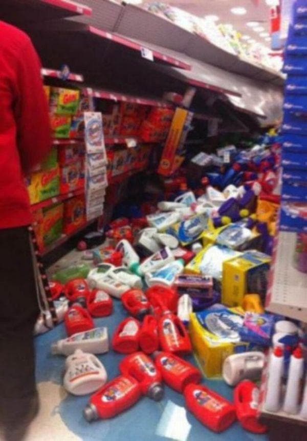 Clean Up on Aisle… ah Screw it — fail moment