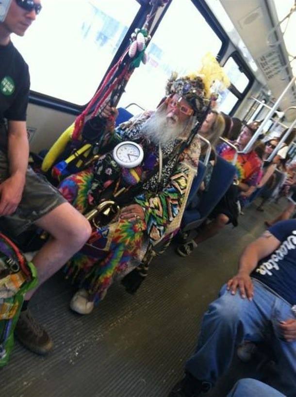 Father Time Down on His Luck — fail moment