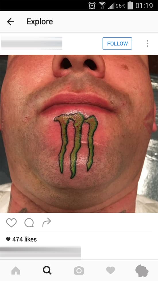 The White Trash Bat Signal — fail moment
